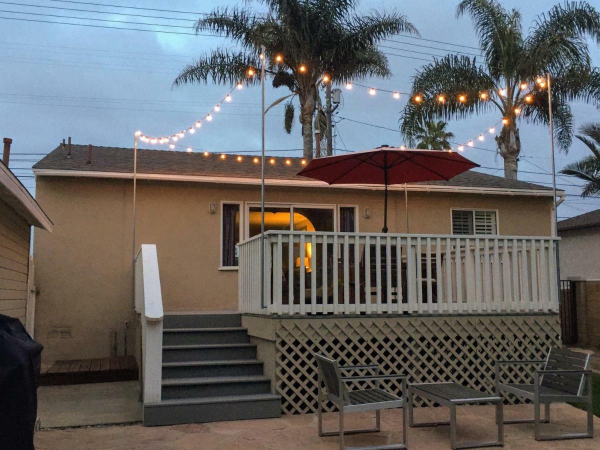 Ultimate Beach Bungalow - 1 Block From Beach - Huge Backyard Carlsbad Exterior photo